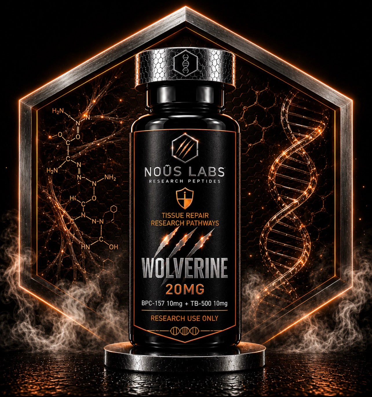 Wolverine Stack 20mg | Research Peptide Blend